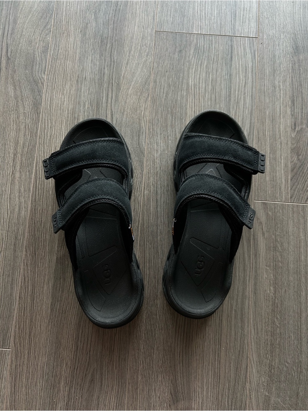 UGG Black Women's CapTrail Strap Slide